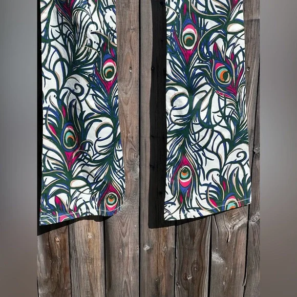 Lilly Pulitzer Palm Beach Fit peacock Feather Prints Pants - Picture 10 of 12